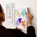 Lolliframe Soft Duvar Dekoru 32x32 cm | Pastel ve Nötr Duvar Tasarımı / Lolliframe Soft Duvar Dekoru – 32x32 cm