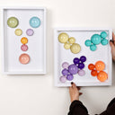 Lolliframe Soft Duvar Dekoru 32x32 cm | Pastel ve Nötr Duvar Tasarımı / Lolliframe Soft Duvar Dekoru – 32x32 cm