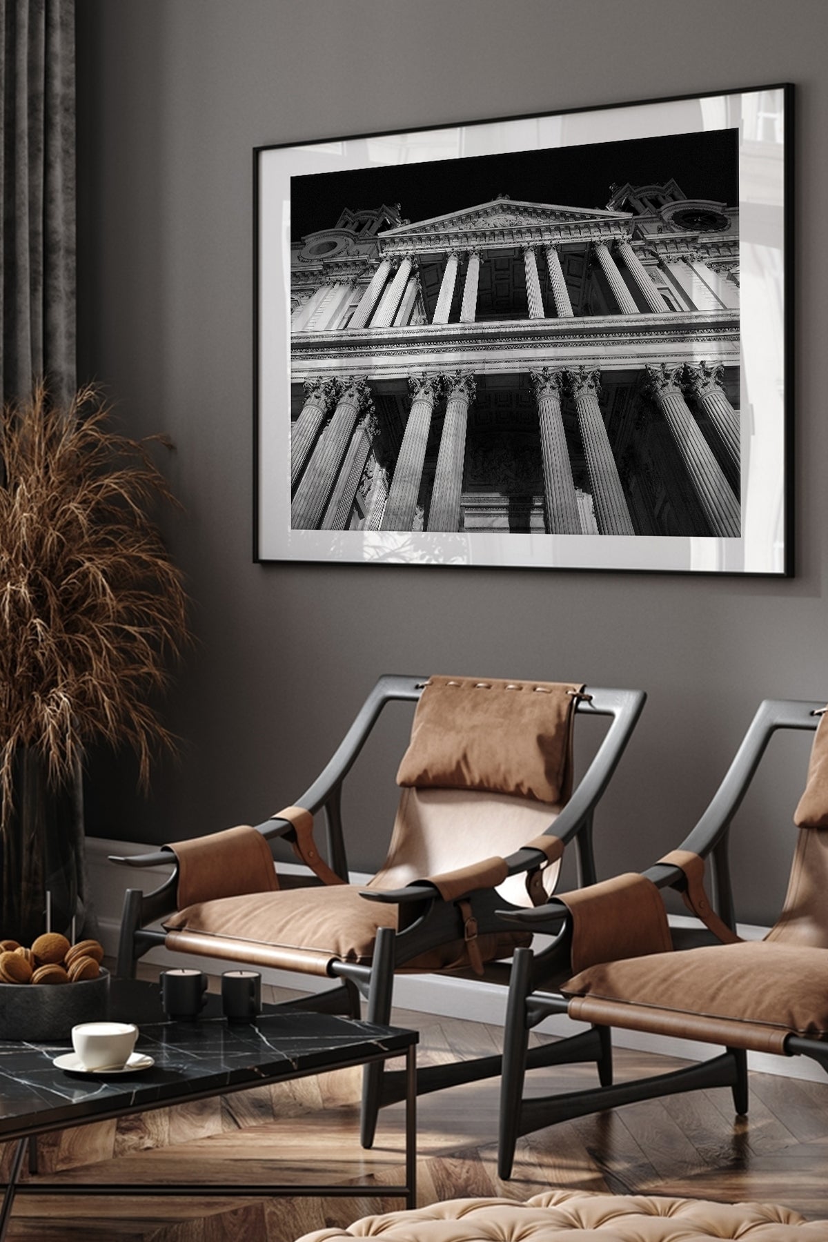 Look Up at The Sky II Fine Art Baskı-Tablo-ODA.products-30x40-Siyah-NowShopFun