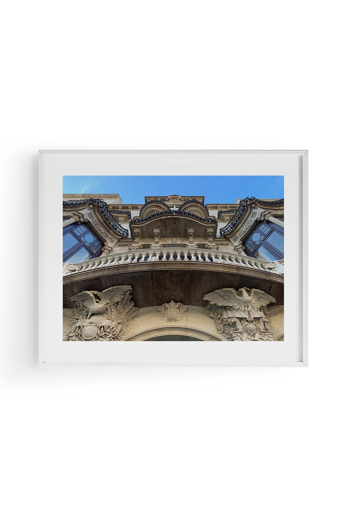 Look Up at The Sky III Fine Art Baskı-Tablo-ODA.products-30x40-Beyaz-NowShopFun