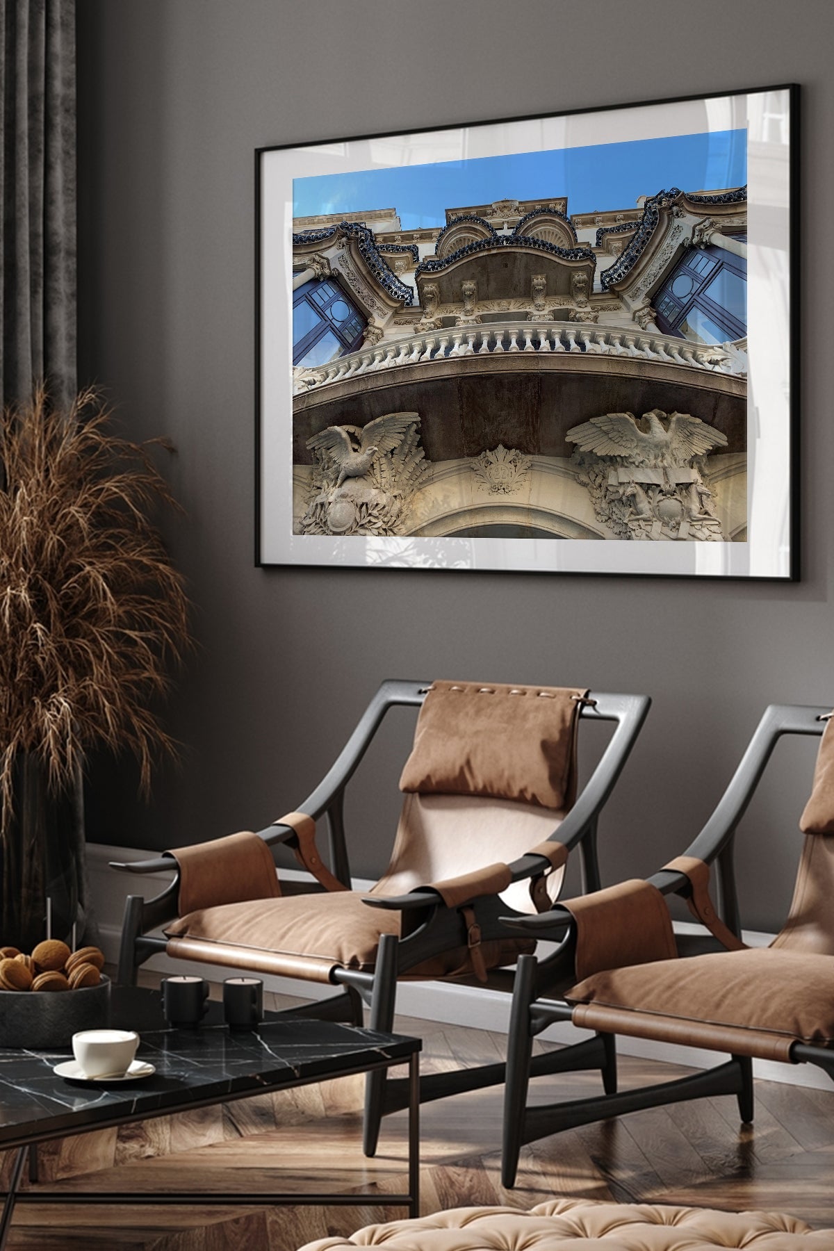 Look Up at The Sky III Fine Art Baskı-Tablo-ODA.products-30x40-Siyah-NowShopFun