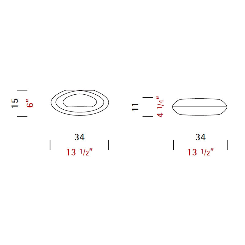 Loop Apli̇K 1l Beyaz Ø32x14xh11 Cm R7s 1x120w