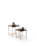Lora 2'li Metal Zigon Sehpa-Yan Sehpa-Soffi-NowShopFun