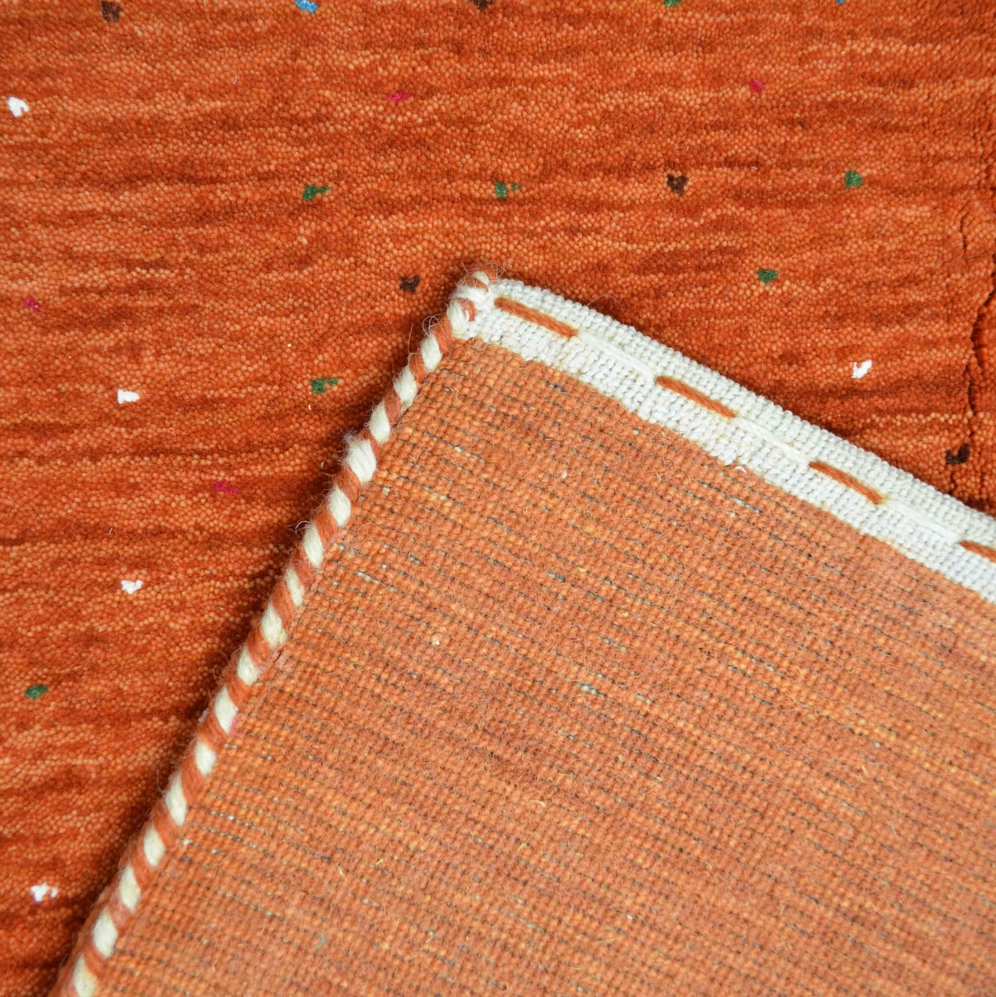 Lori Yünden El Dokuma Modern Halı-Kilim & Halı-KilimCo-60x90 cm-Kırmızı-NowShopFun