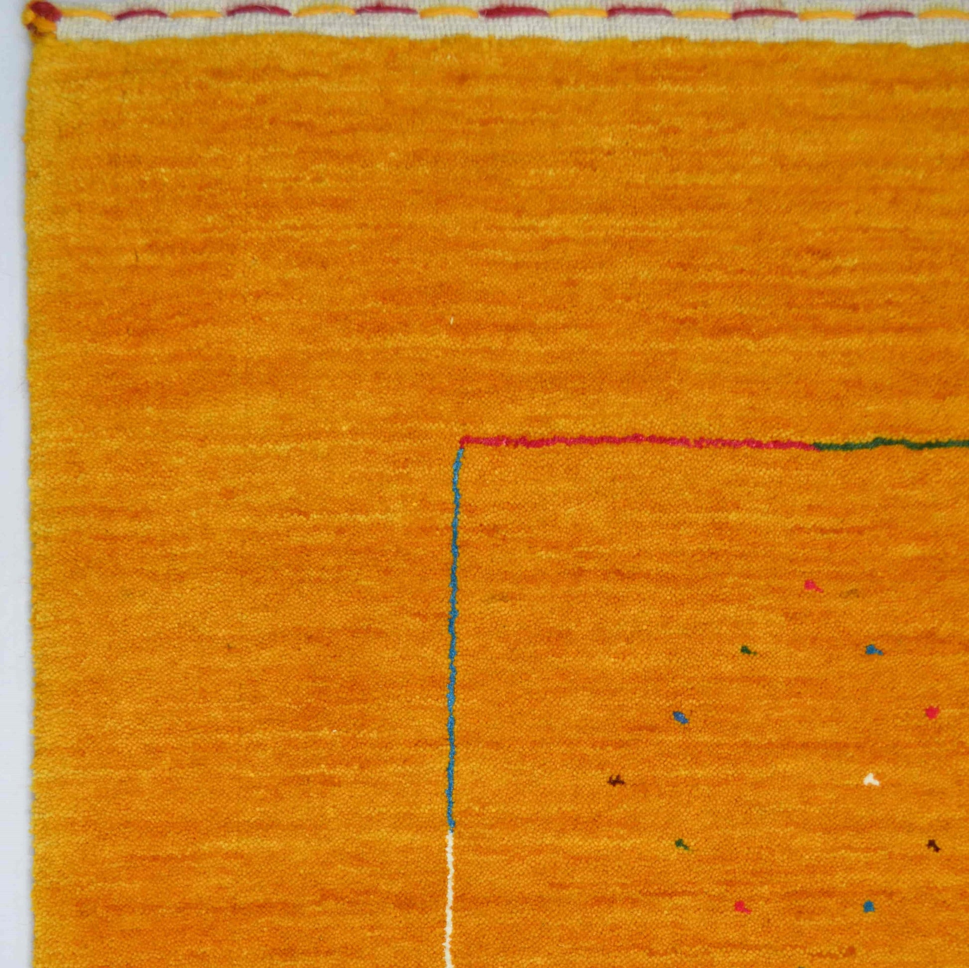 Lori Yünden El Dokuma Modern Halı-Kilim & Halı-KilimCo-60x90 cm-Kırmızı-NowShopFun