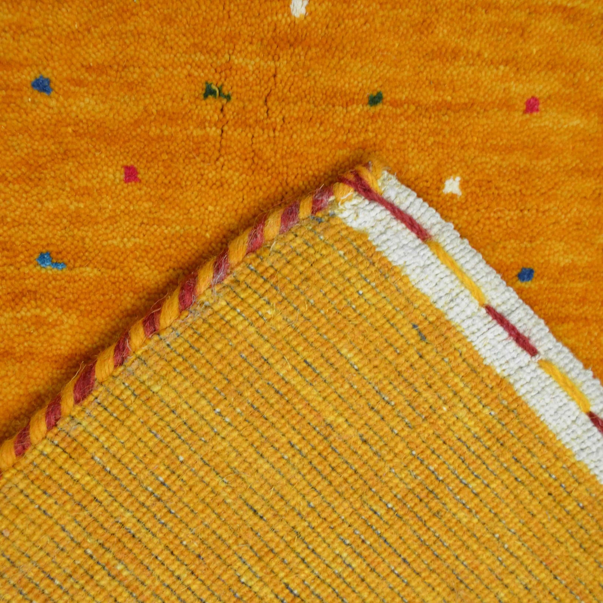 Lori Yünden El Dokuma Modern Halı-Kilim & Halı-KilimCo-60x90 cm-Kırmızı-NowShopFun