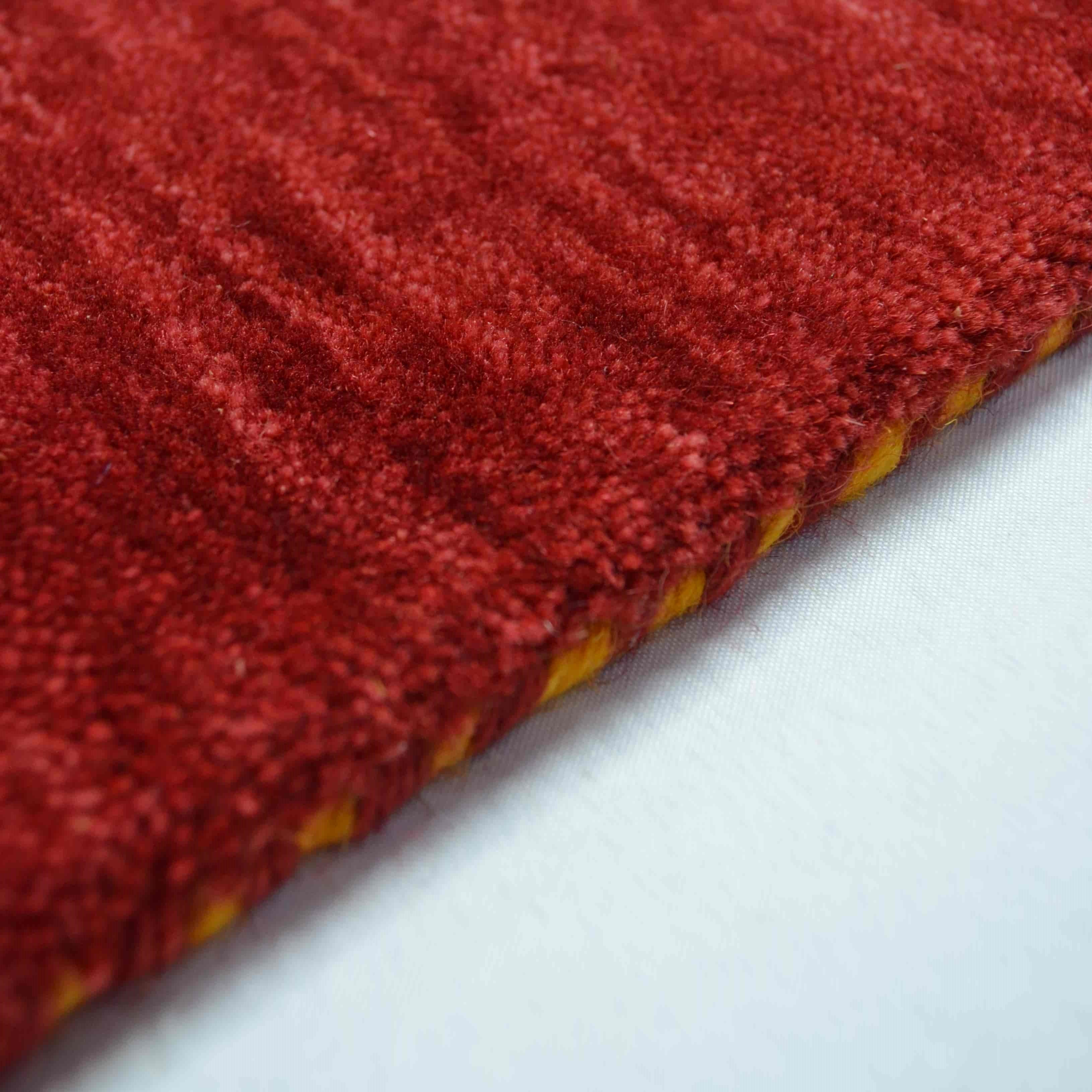 Lori Yünden El Dokuma Modern Halı-Kilim & Halı-KilimCo-60x90 cm-Kırmızı-NowShopFun