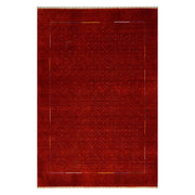Lori Yünden El Dokuma Modern Halı-Kilim & Halı-KilimCo-60x90 cm-Kırmızı-NowShopFun