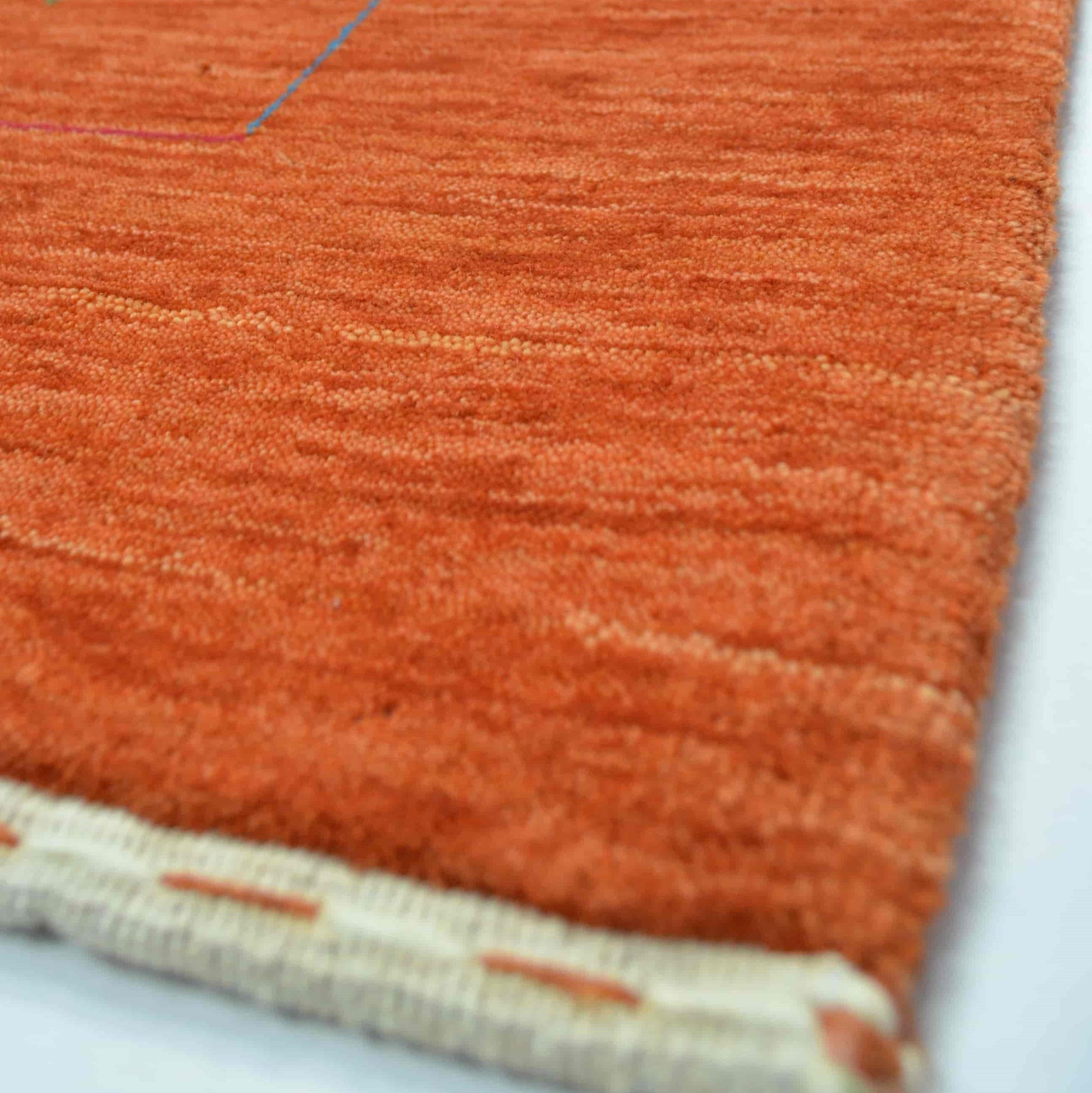 Lori Yünden El Dokuma Modern Halı-Kilim & Halı-KilimCo-60x90 cm-Kırmızı-NowShopFun