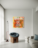 Lose Control Tablo | 100x100cm