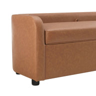 Lotus Sandikli Bench-Bank-Hoom Concept-kahve-NowShopFun