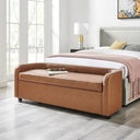Lotus Sandikli Bench-Bank-Hoom Concept-kahve-NowShopFun
