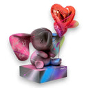 Love Elephant Heykeli | Red Heart Balloons Edition
