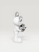 Love Mickey Dekoratif Obje - White Silver