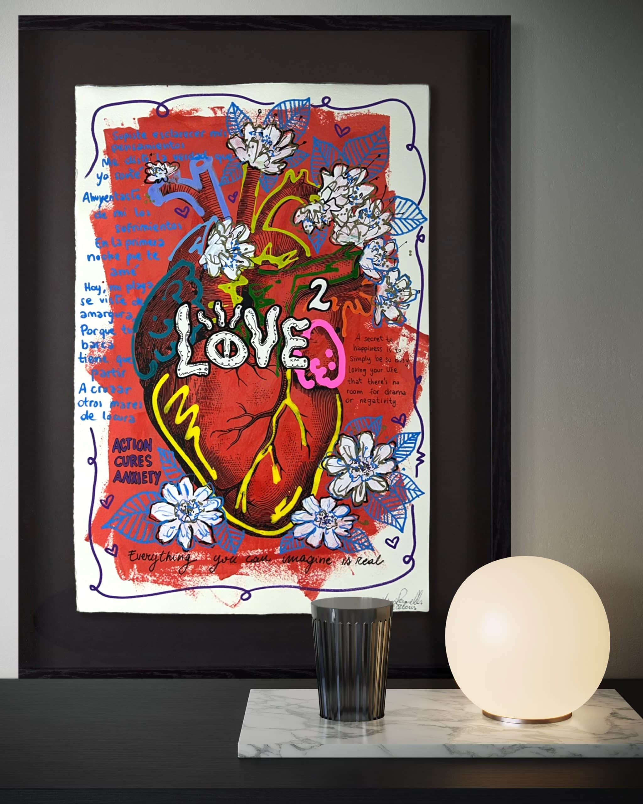 Love⎟x2 Flower Tablo-Tablo-muchomuse.co-NowShopFun