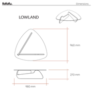 Lowland Şeffaf Cam Tablalı Ahşap Orta Sehpa-Orta Sehpa-Fofofu-Espresso-NowShopFun