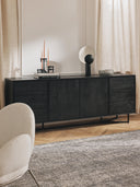 Luca XL Masif Mangohout Dressoir Konsol