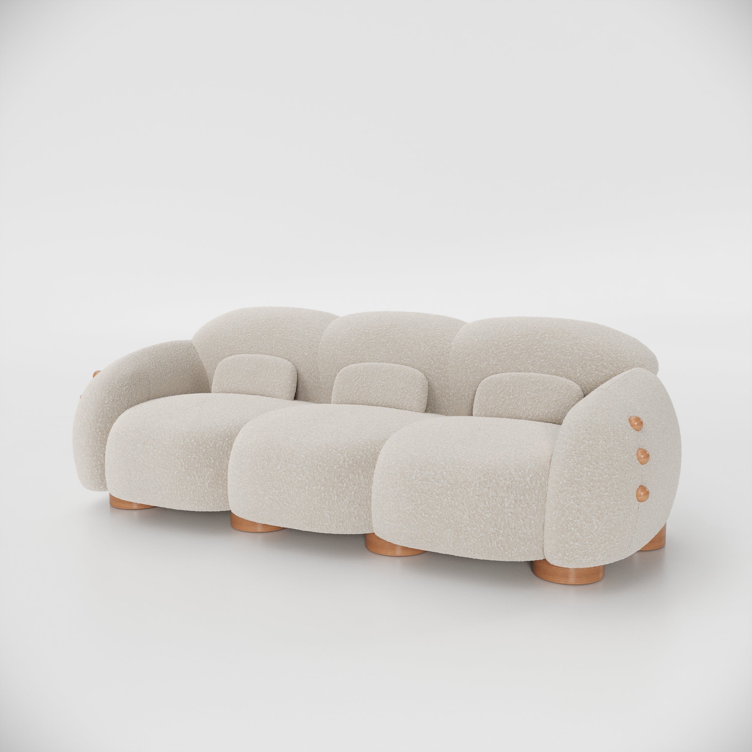 Lucas Üçlü Koltuk