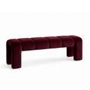 Lucca Bordo Kadife Bench