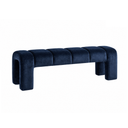 Lucca Lacivert Kadife Bench-Bank-Cipretti-NowShopFun
