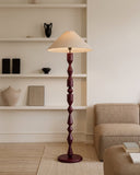 Ludwig Bordo Masif Ahşap Lambader-Lambader-Pinot Interior-NowShopFun