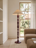 Ludwig Bordo Masif Ahşap Lambader-Lambader-Pinot Interior-NowShopFun