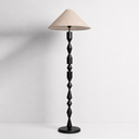 Ludwig Siyah Masif Ahşap Lambader-Lambader-Pinot Interior-NowShopFun