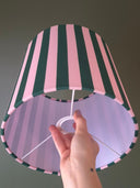 Lumière Stripes Collection – Blush Grove Abajur Başlığı