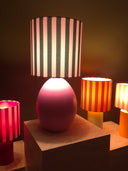 Lumière Stripes Collection – Blush Grove Abajur Başlığı
