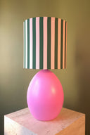 Lumière Stripes Collection – Blush Grove Abajur Başlığı