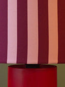 Lumière Stripes Collection – Cherry Blush Abajur Başlığı