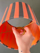 Lumière Stripes Collection – Citrus Glow Abajur Başlığı