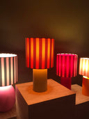 Lumière Stripes Collection – Citrus Glow Abajur Başlığı