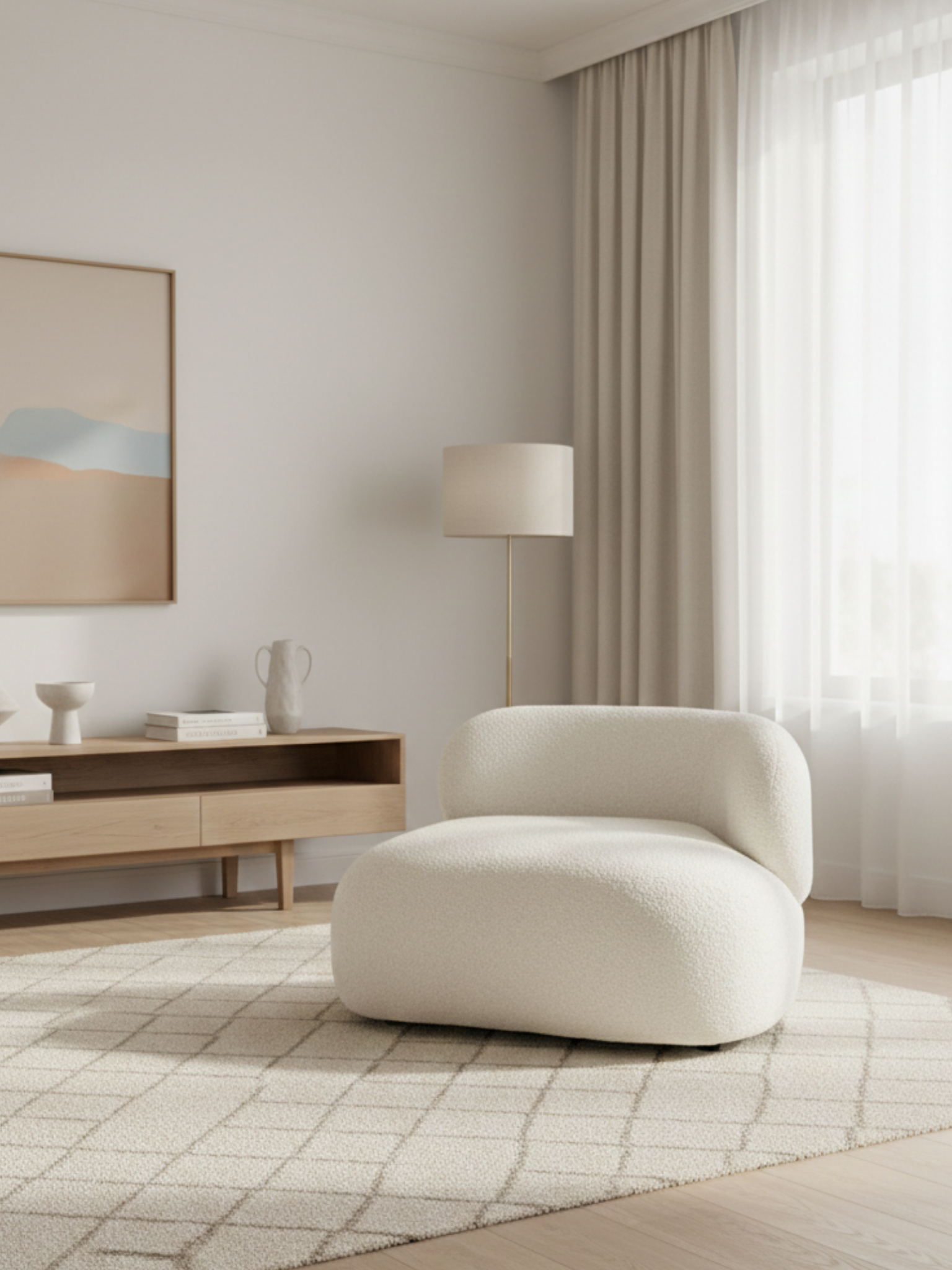 Luna Berjer-Berjer-Semya Home-beyaz-NowShopFun