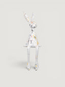 Luna Bunny Dekoratif Obje/Renkli -L