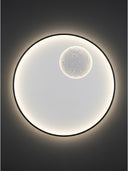 Luna Eclipse — Ø60 Ay Kabartmalı LED Aplik