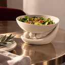 Luna Sculptural Seramik Salata Kasesi