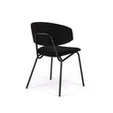 Luna Siyah Sandalye-Sandalye-Harigariga-Siyah-NowShopFun
