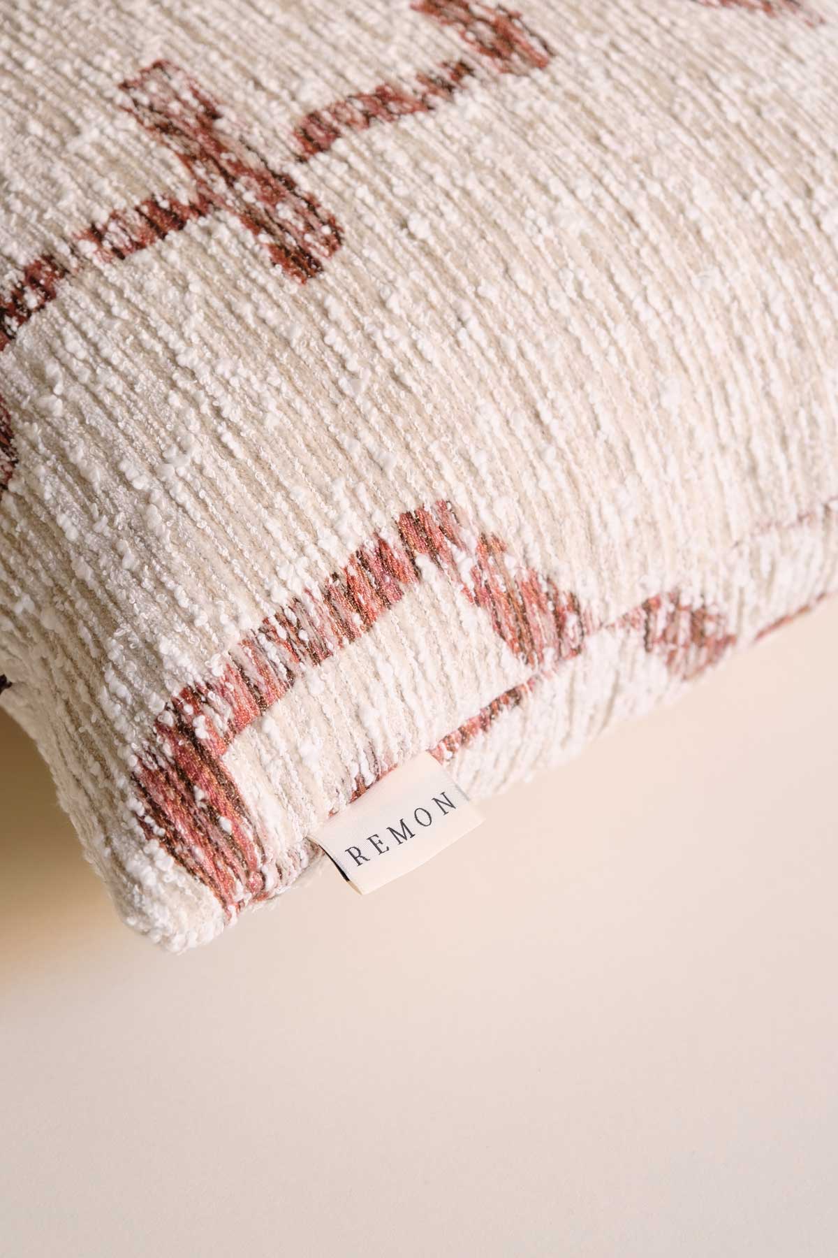 Lunor Kuş Tüyü Kırlent - Turuncu-R E M O N-Turuncu-40x60-NowShopFun