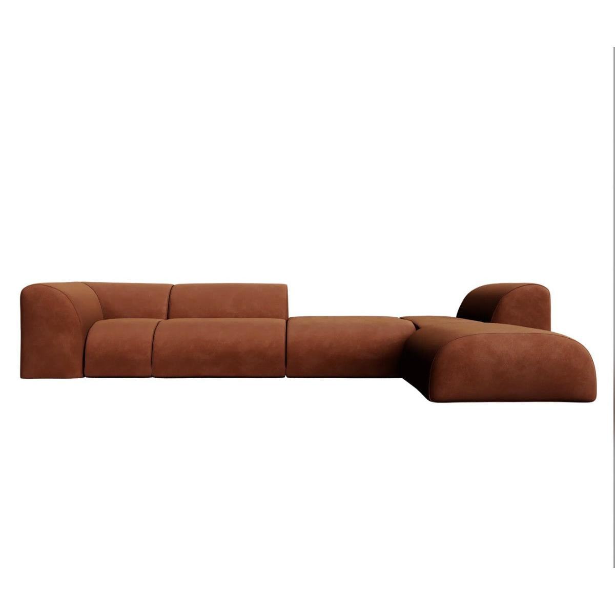 Lurea Kadife L Koltuk