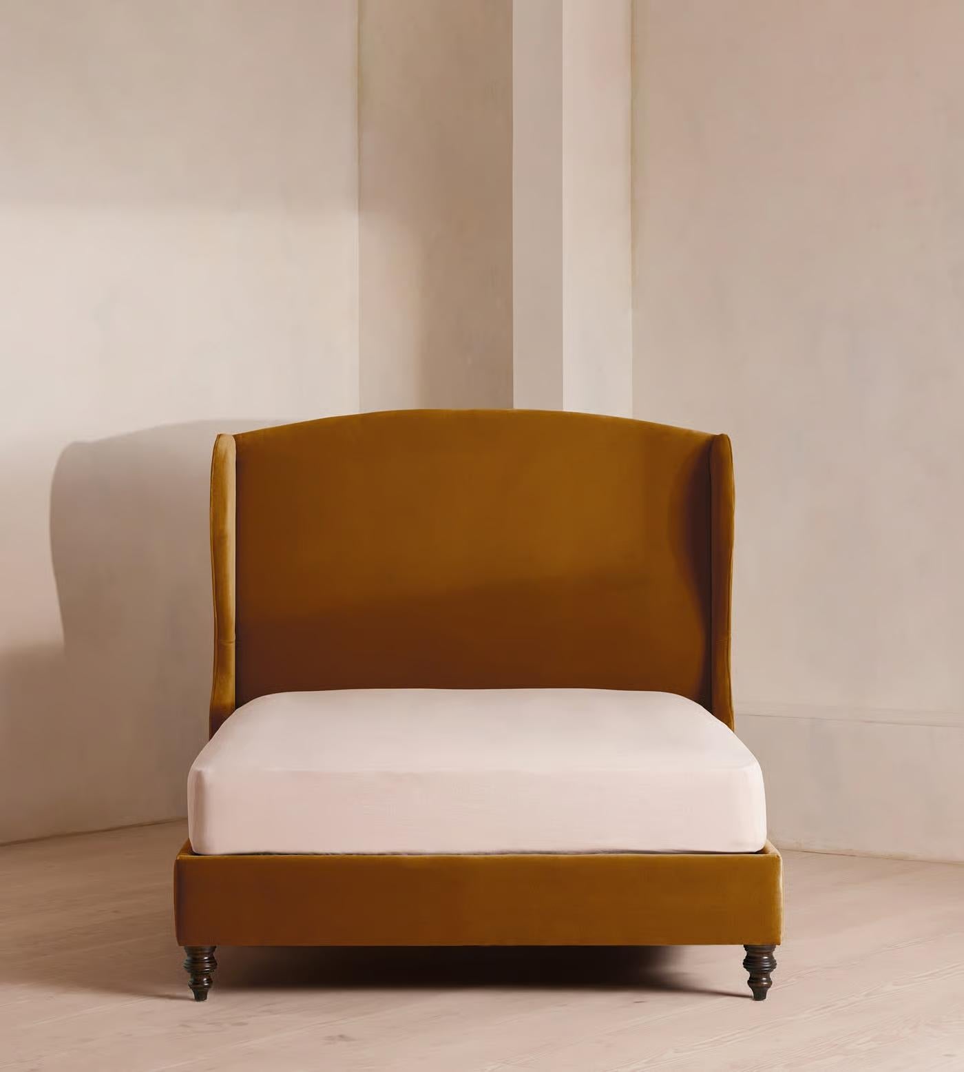 Lurine Kadife Karyola-Sofalab-Yeşil-NowShopFun