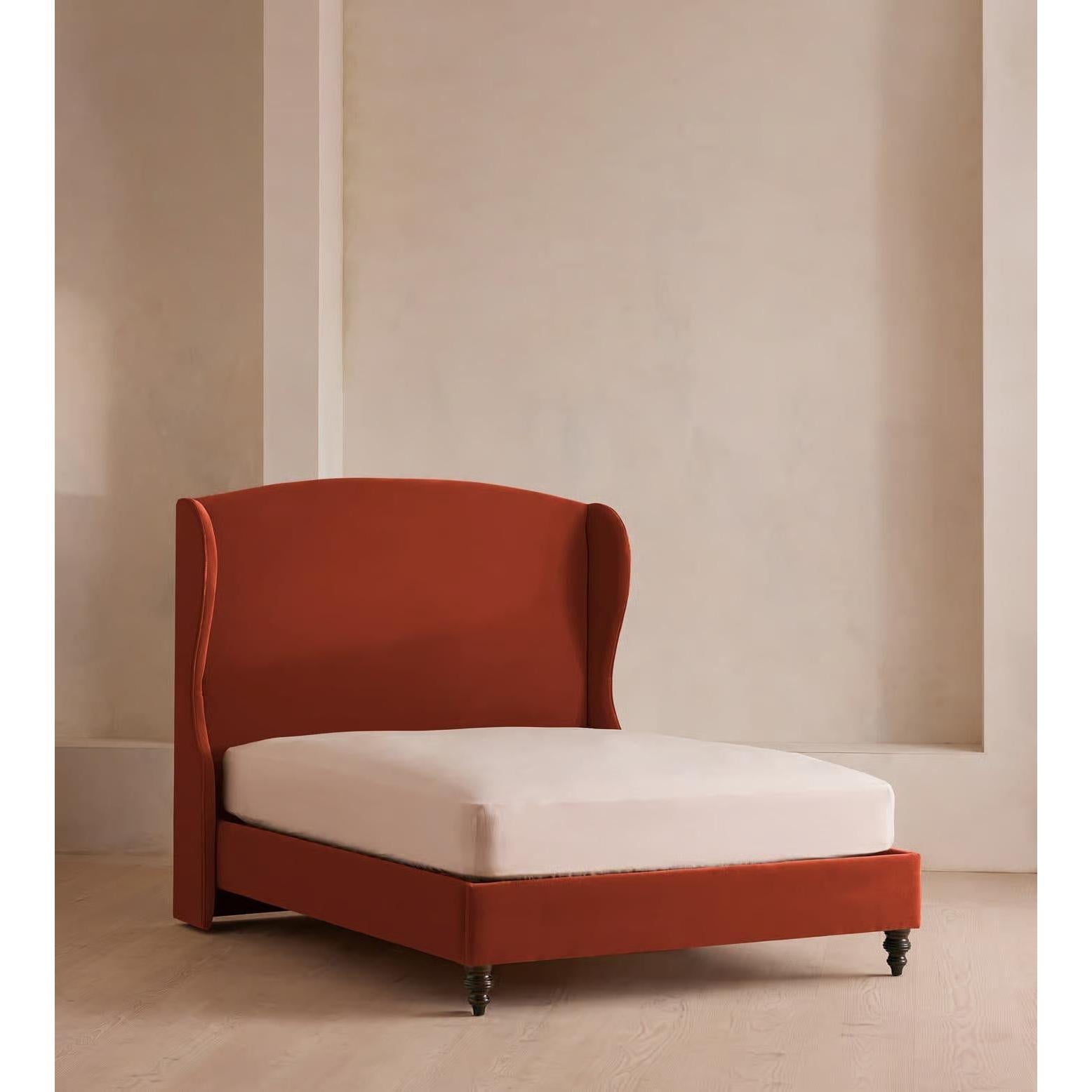 Lurine Kadife Karyola-Sofalab-Yeşil-NowShopFun