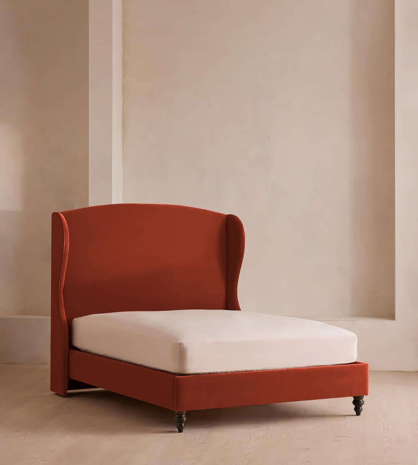 Lurine Kadife Karyola-Sofalab-Yeşil-NowShopFun