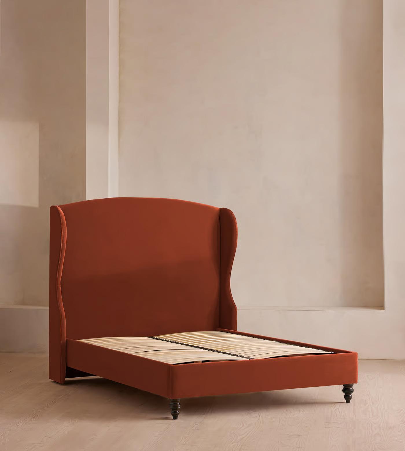 Lurine Kadife Karyola-Sofalab-Yeşil-NowShopFun