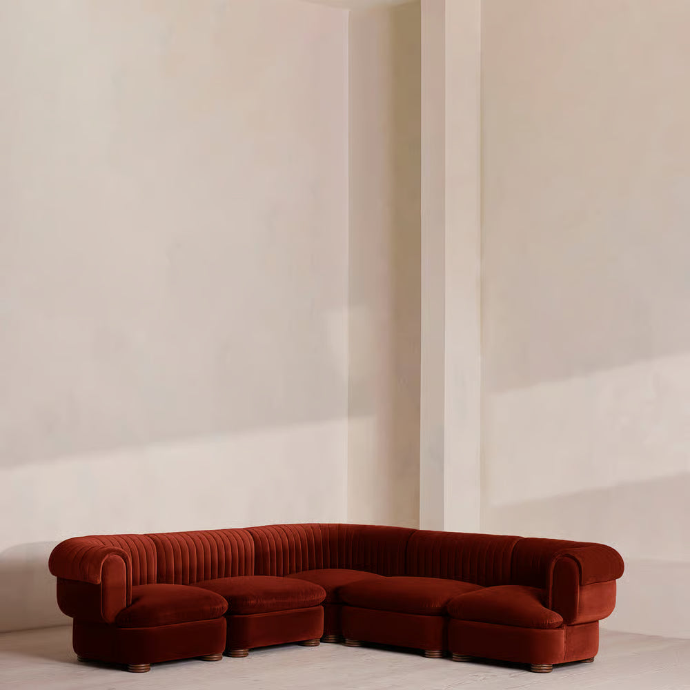 Luvion Kadife L Koltuk