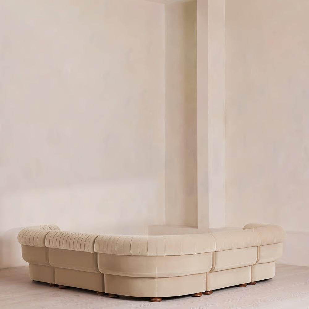 Luvion Kadife L Koltuk