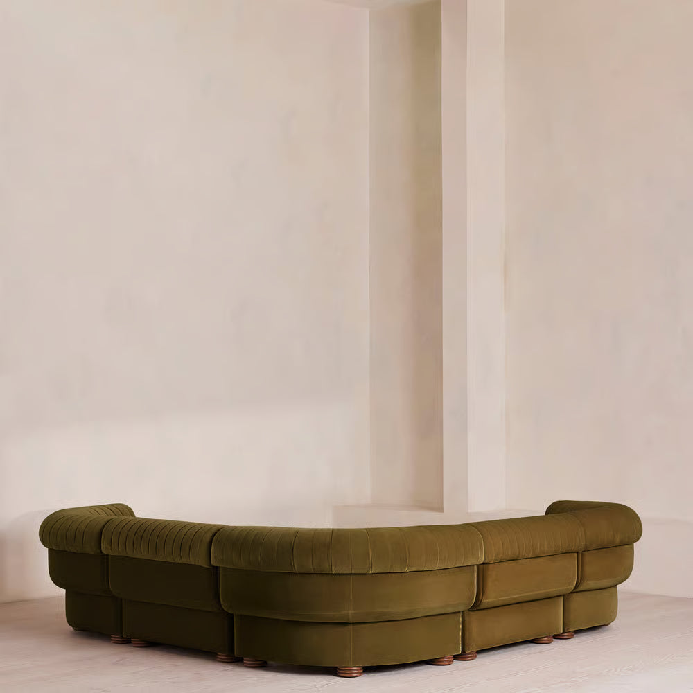 Luvion Kadife L Koltuk