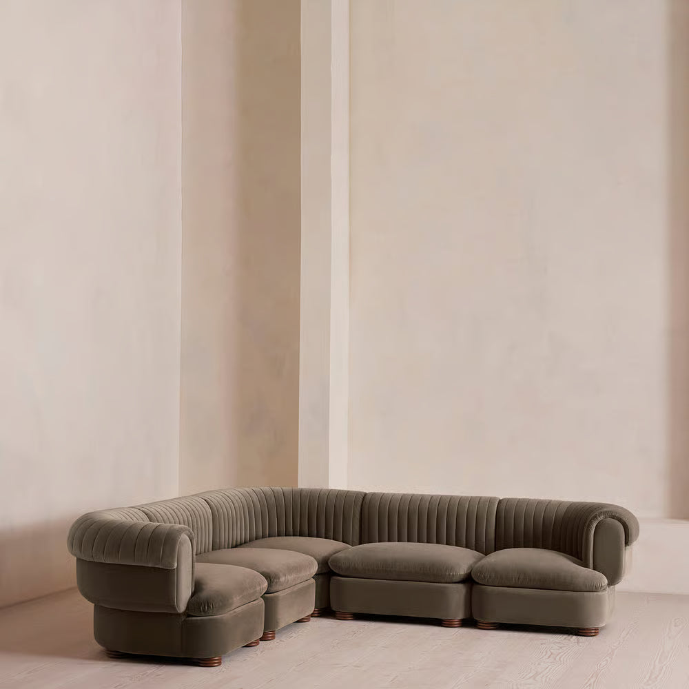 Luvion Kadife L Koltuk