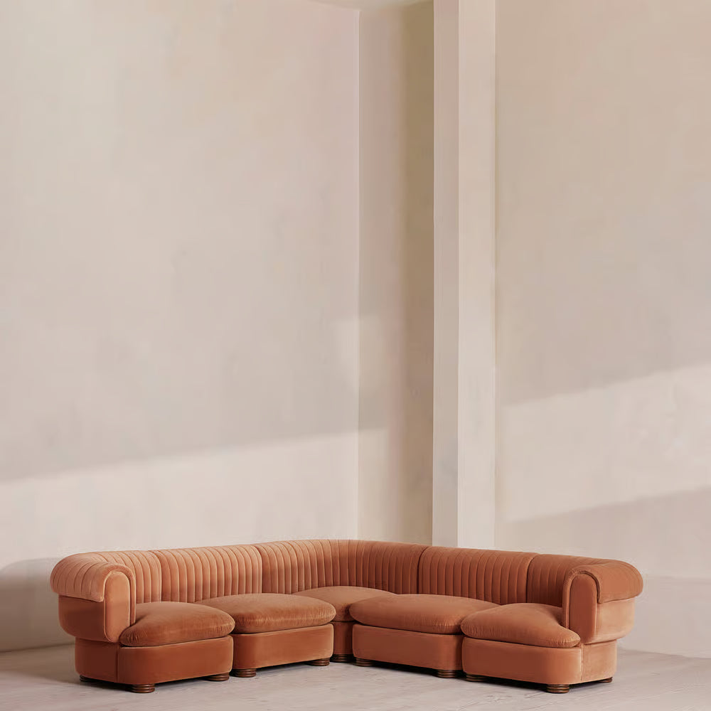 Luvion Kadife L Koltuk