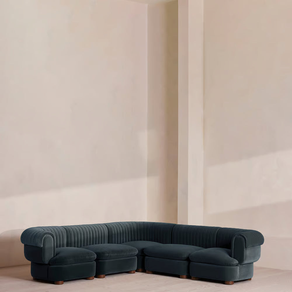 Luvion Kadife L Koltuk